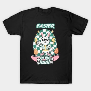 Easter On The Hunt Easter Bunny T-Shirt